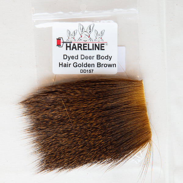 Hareline Dyed Deer Body Hair