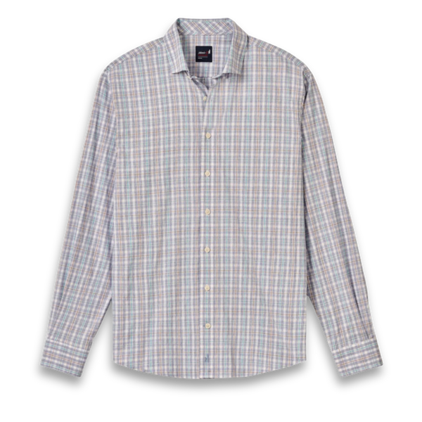 Johnnie-O Bruin Plaid Performance Button Up Shirt