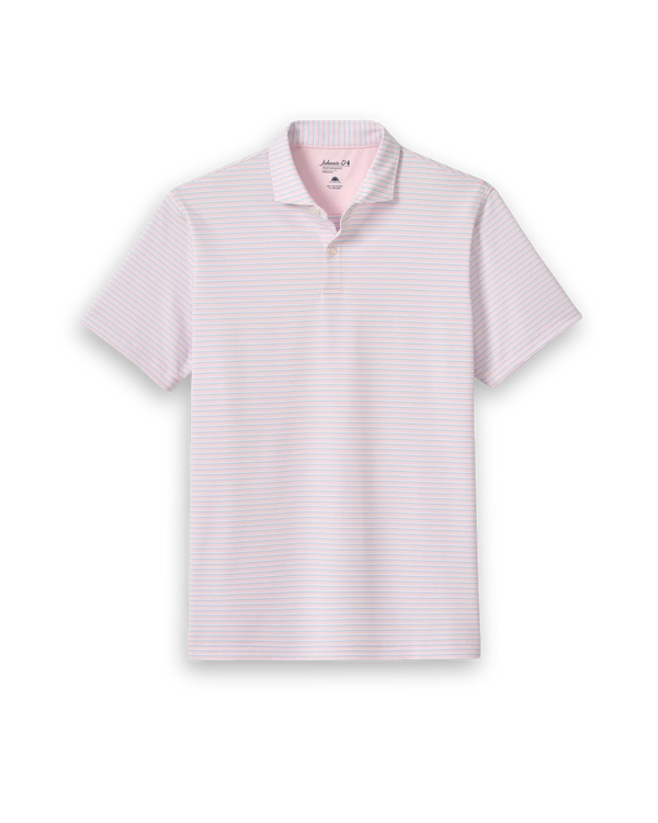 Johnnie-O Performance Jersey Polo - Rez Stripe