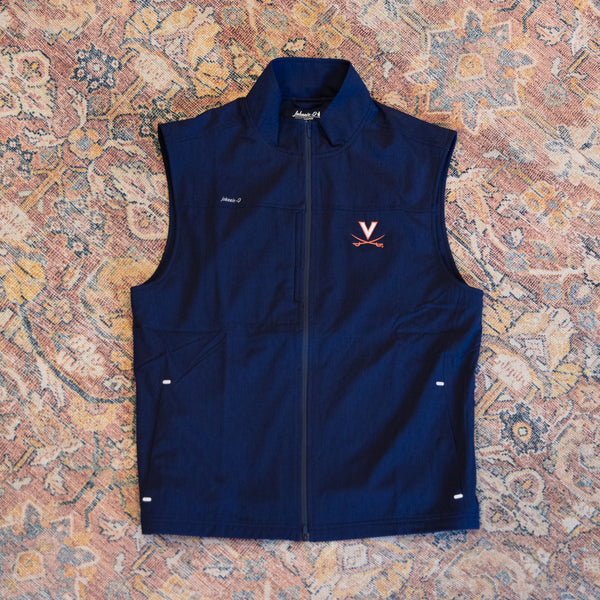 Johnnie-O Big Sur Vest - UVA Embroidery