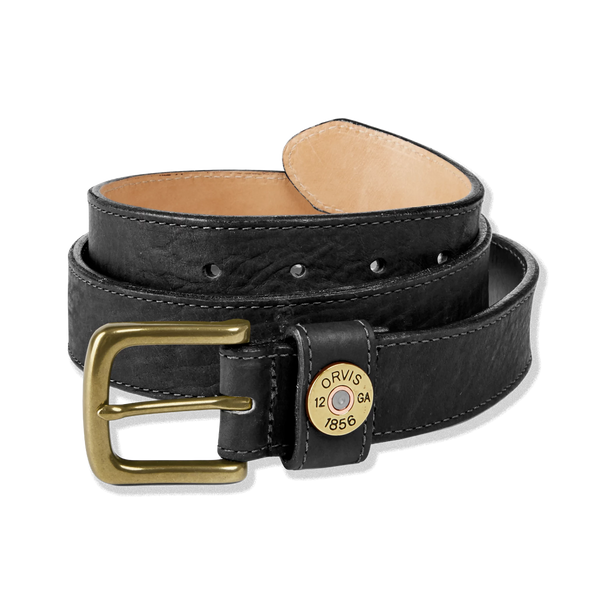 Orvis Bison Leather Shotshell Belt