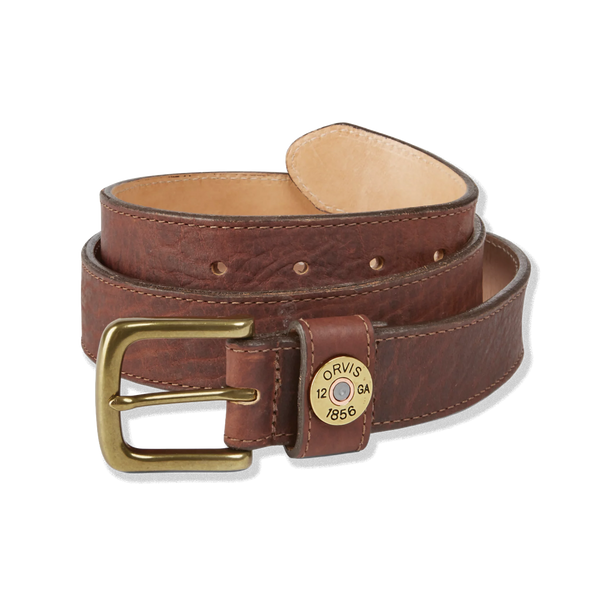 Orvis Bison Leather Shotshell Belt