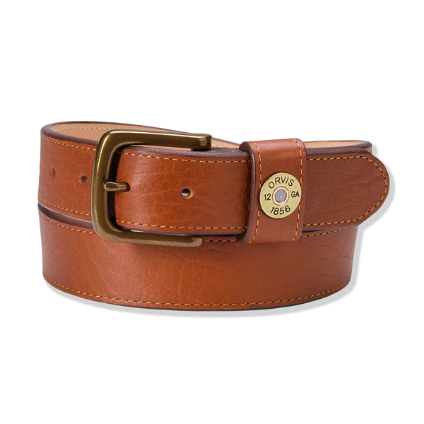 Orvis Bison Leather Shotshell Belt