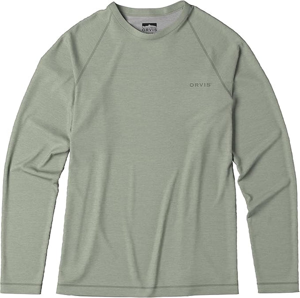 Albemarle Angler x Orvis DriCast Long-Sleeve Crewneck - Modern Logo - Unisex