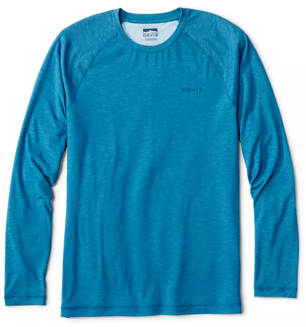 Albemarle Angler x Orvis DriCast Long-Sleeve Crewneck - Modern Logo - Unisex