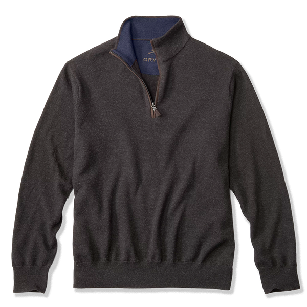 Orvis Men's Merino Quarter Zip Sweater 2.0