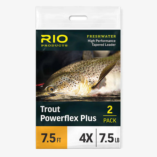 RIO Powerflex Plus Trout Leader - 2-Pack