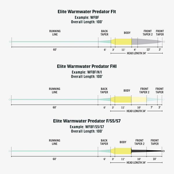 RIO Elite Warmwater Predator Fly Line