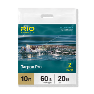 RIO Tarpon Pro Tapered Leader 2-Pack