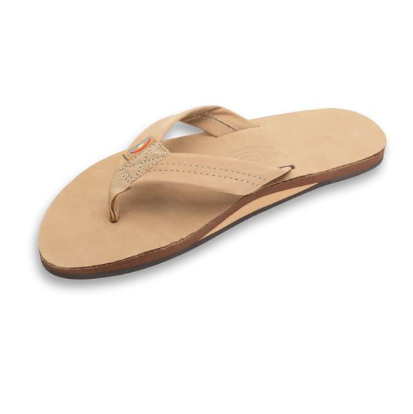 Rainbow Men's Sandals - Premier Leather Single Layer