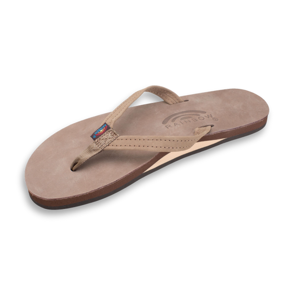 Rainbow Sandals Women's - Premier Leather Single Layer - 1/2" Narrow Strap