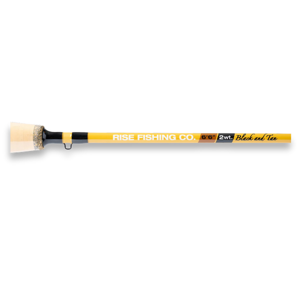 Rise Fishing Black and Tan Trout Series Fly Rod