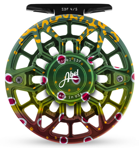 abel 1 fly reel Abel SDF 4/5 Ported Fly Reel