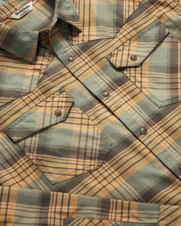 Simms Men's Brackett Flannel Shirt