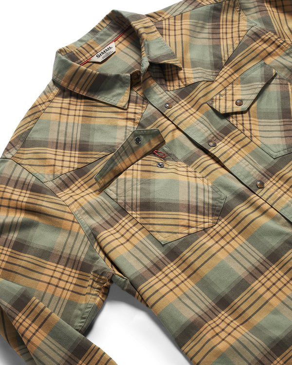 Simms Men's Brackett Flannel Shirt