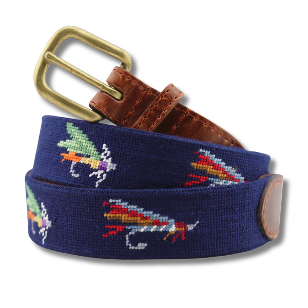 Smathers & Branson Needlepoint Belts