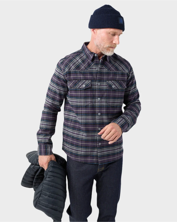 Stio Men's Junction Midweight Flannel Shirt