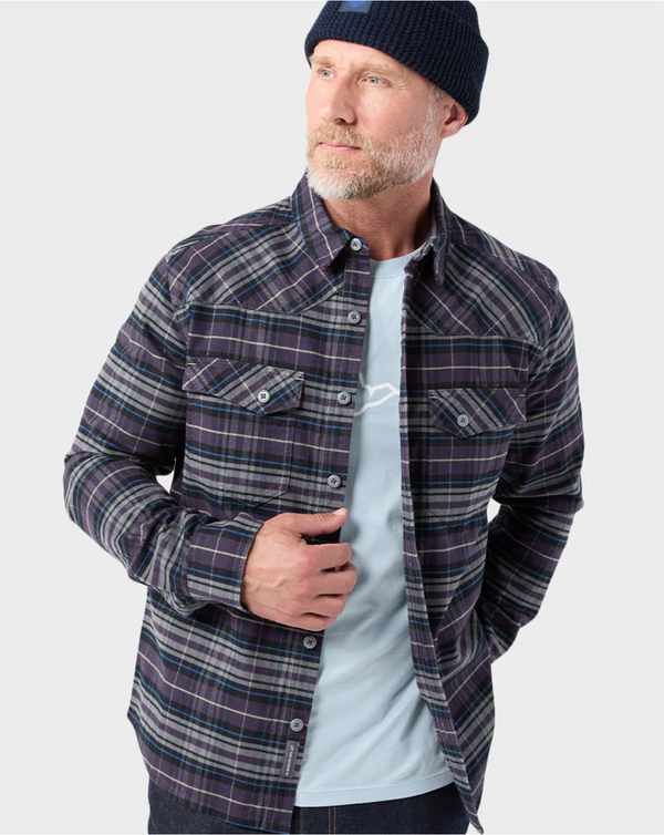 Stio Men's Junction Midweight Flannel Shirt