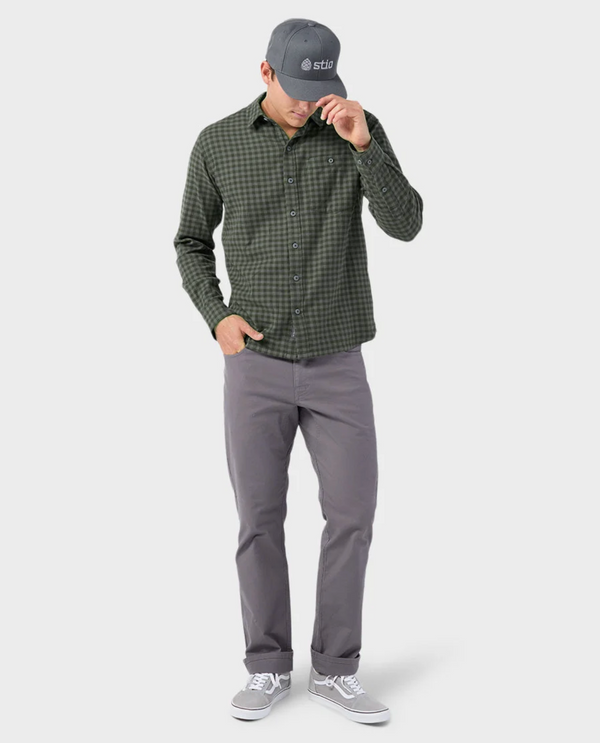 Stio Men's Miter Stretch Lightweight Flannel Shirt
