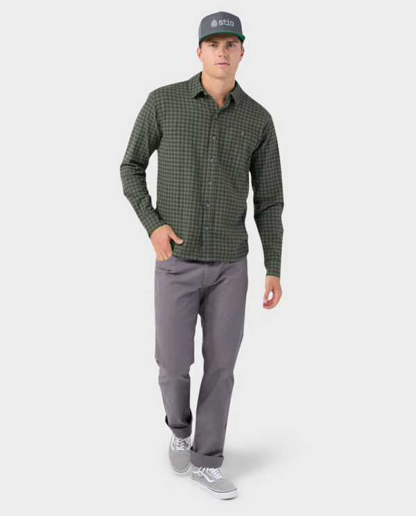 Stio Men's Miter Stretch Lightweight Flannel Shirt