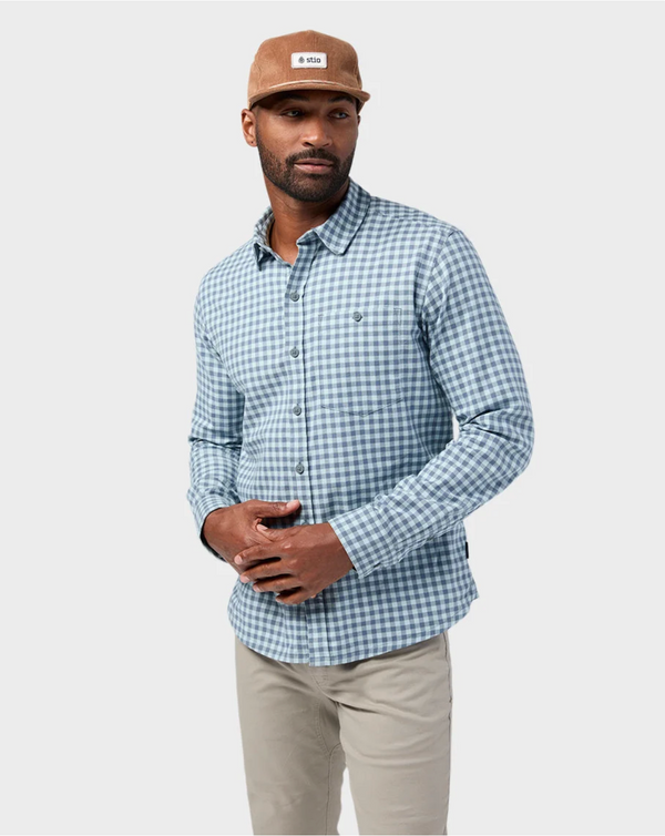 Stio Men's Miter Stretch Lightweight Flannel Shirt