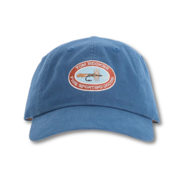 Tom Beckbe Cotton Twill 6-Panel Hat - Royal Wulff