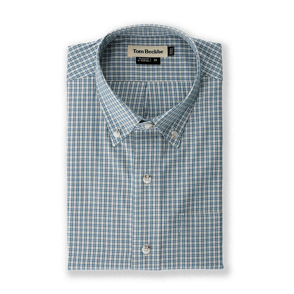 Tom Beckbe Ensley Pinpoint Oxford Shirt