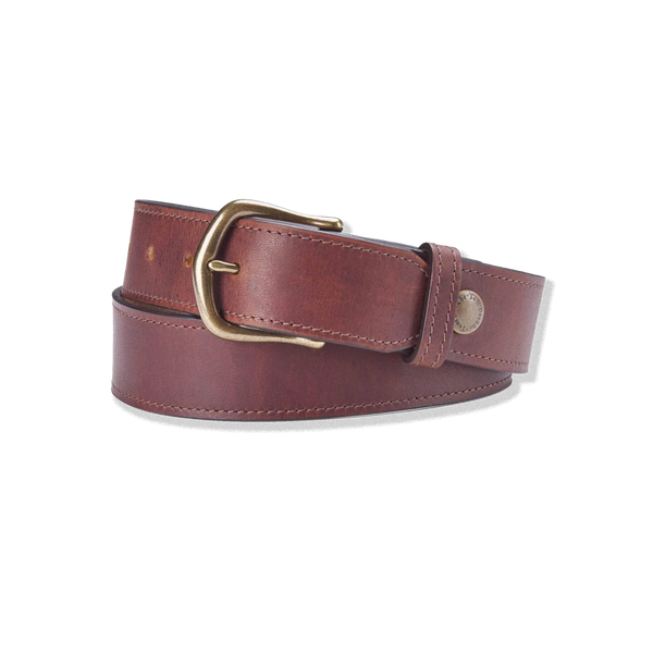Tom Beckbe Leather Belt 36 OAK