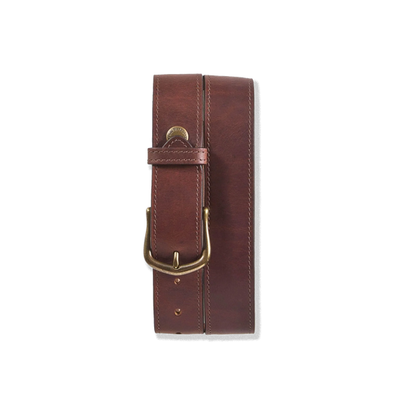 Tom Beckbe Leather Belt 36 OAK