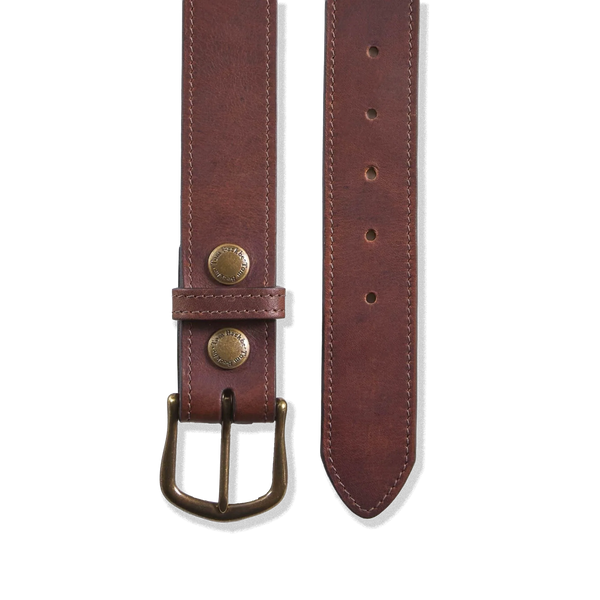 Tom Beckbe Leather Belt 36 OAK