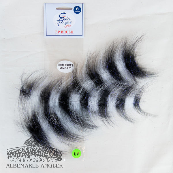EP Sommerlatte's Grizzly Foxy Brush - 3"