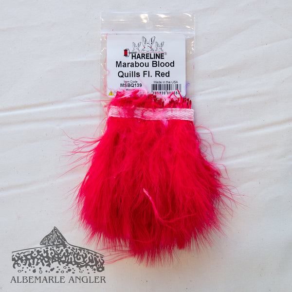 Hareline Marabou Blood Quills