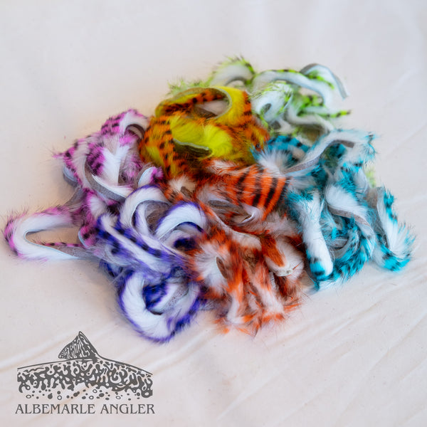Hareline Tiger Barred Rabbit Strips