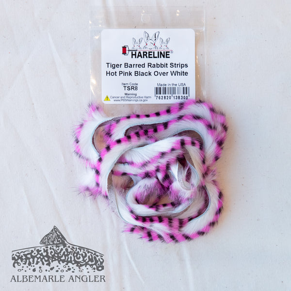 Hareline Tiger Barred Rabbit Strips