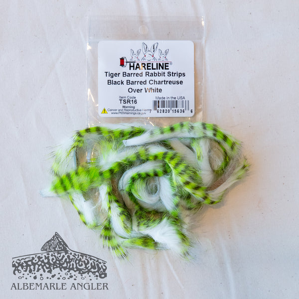 Hareline Tiger Barred Rabbit Strips