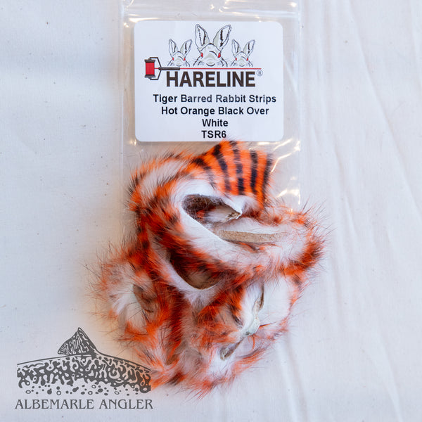 Hareline Tiger Barred Rabbit Strips