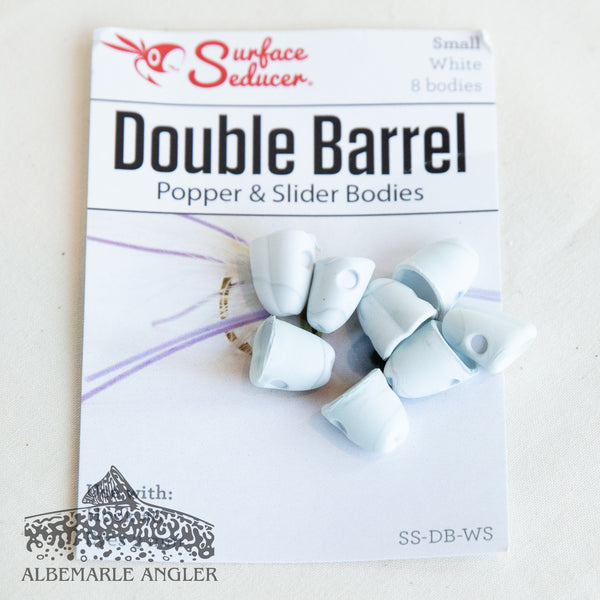 Surface Seducer Double Barrel Popper Bodies - 8 Pack