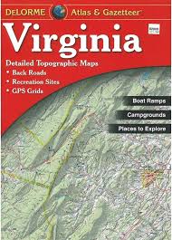 Delorme Virginia Atlas & Gazeteer: Virginia With Washington, Dc, Detailed Topographic Maps