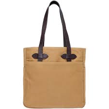 Filson Rugged Twill Tote Bag With Zipper