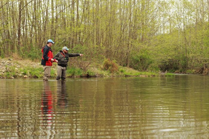 Guided trout trips in Central Virginia and beyond