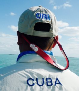 Guides shirt in Cuba.